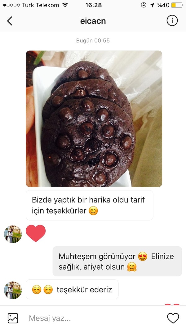 1. Stüdyoda paylaşamadığımız kurabiyeler. 🍪