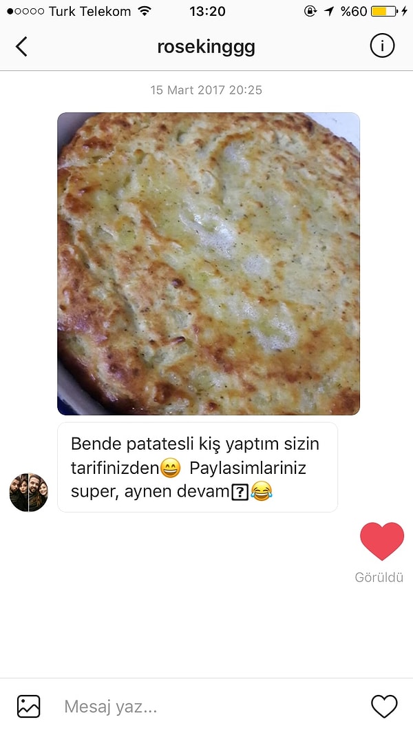 3. Kendi damak tadınıza göre değiştirip bizimle paylaşmanız. 😍