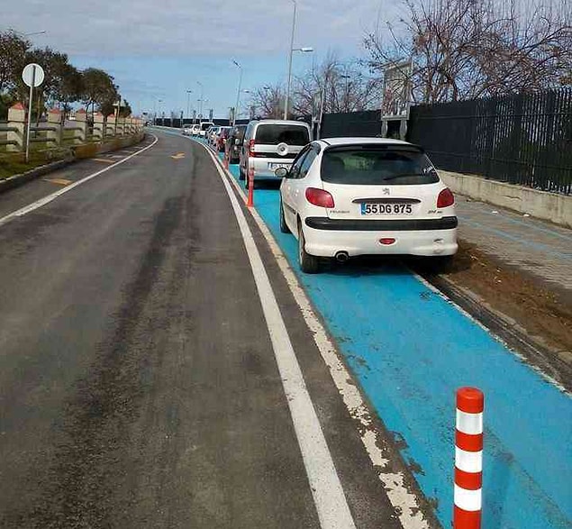 3. Otopark olsa sağlam ciro yapabilecek bisiklet yolları