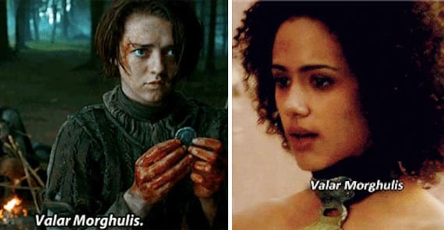 2. Daenerys'in biricik arkadaşı Missandei aslında Yüzsüz Adamlar'ın "ölüm tanrısı".