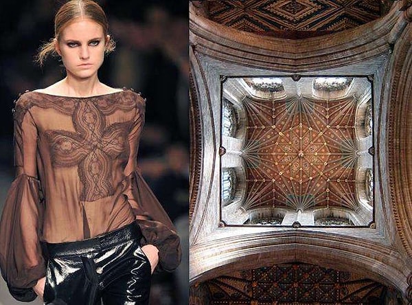 11. Живанши, осень/зима 2008 / Собор в Питерборо