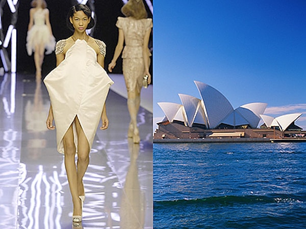 17. Александр Маккуин, весна 2008 / Сиднейский оперный театр