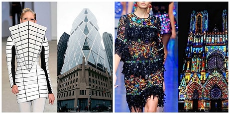 23 фото, показывающие, как архитектура вдохновляет дизайнеров одежды