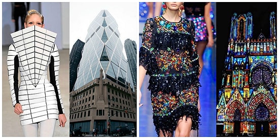 23 фото, показывающие, как архитектура вдохновляет дизайнеров одежды