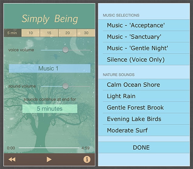 6. Simply Being