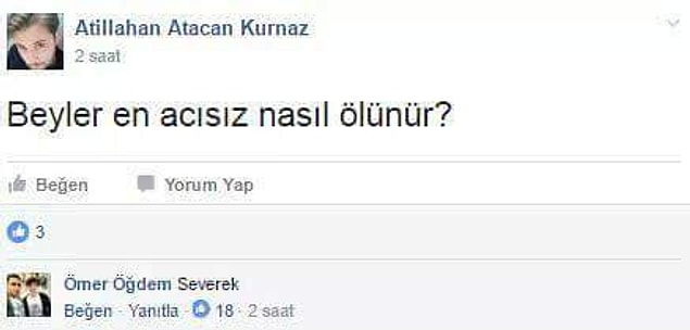 12. Aldın mı cevabını?