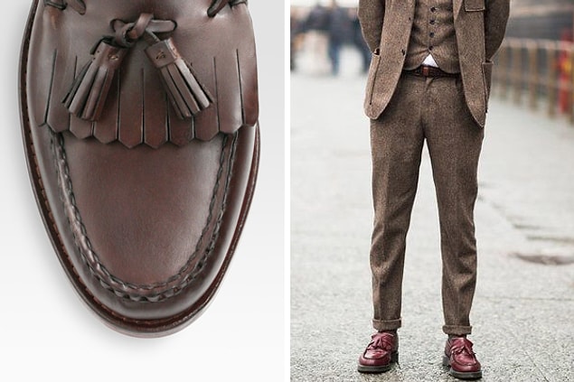 Kiltie loafer