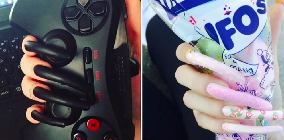 Девушка не стригла ногти 3 года, и вот что из этого вышло...