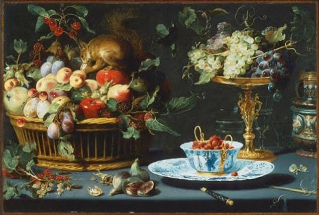 3. We make fun of people Instagramming their food, but let's not forget that during the Renaissance lots of artists were just painting bowls of fruit.