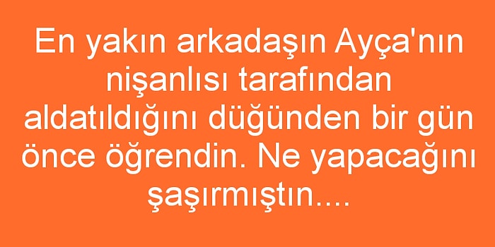 Hikaye Tamamlama Testine Göre Realist misin Romantik mi?