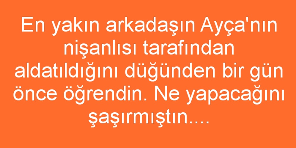 Hikaye Tamamlama Testine Göre Realist misin Romantik mi?