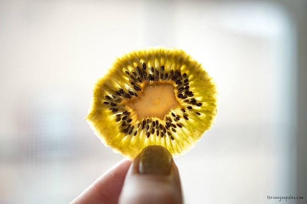 5. Сушеные чипсы из киви