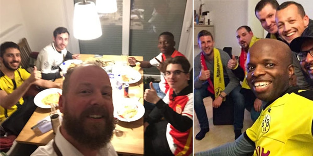 Maçın Ertelenmesi Üzerine Konaklama İhtiyacı Olan Monacolulara Evini Açan Dortmund Taraftarları