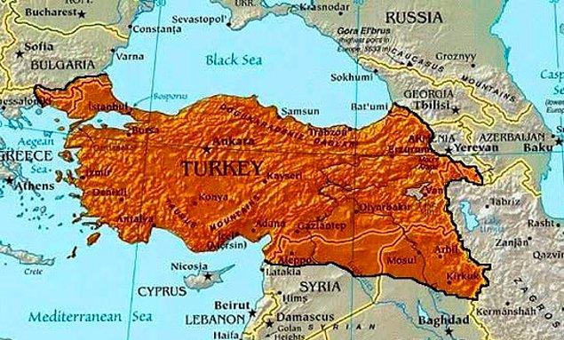 4. Suriye ve Musul, Türk topraklarına “İslam Federasyonu” veya “Türk İslam Federasyonu”  gibi adlarla dahil olmak isteyecek.