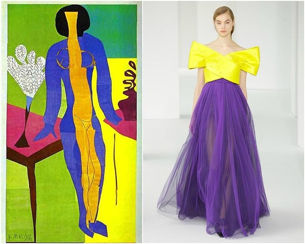 12. "Цумла", Анри Матисс. Образ из коллекции Delpozo