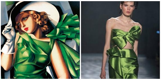 15 дизайнерских платьев, вдохновленных знаменитыми картинами
