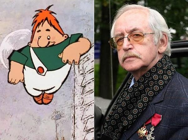 6. Карлсон - Василий Ливанов, "Малыш и Карлсон".