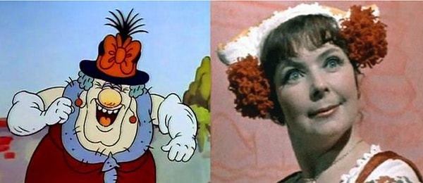 14. Госпожа Беладонна – Ольга Аросева, "Приключения поросёнка Фунтика".