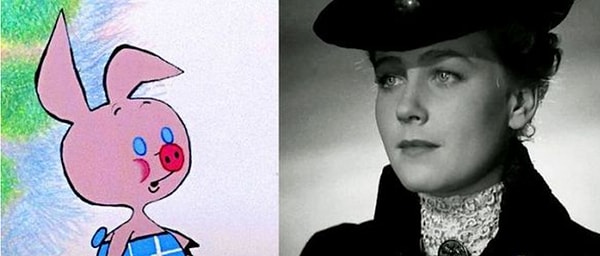 16. Пятачок – Ия Саввина, "Винни Пух".