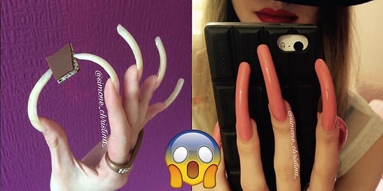 Tövbeler Olsun! Üç Yıldır Hiçbir Şekilde Kesmeyerek Tırnaklarını Arşa Çıkarmış Olan Genç Kız