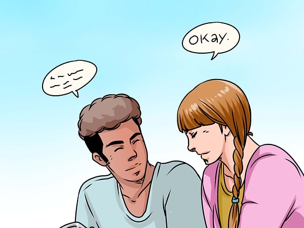 10. Она игнорирует тебя