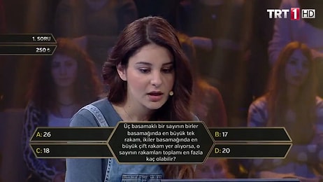 TRT'de Sorulan Efsane Matematik Sorusu