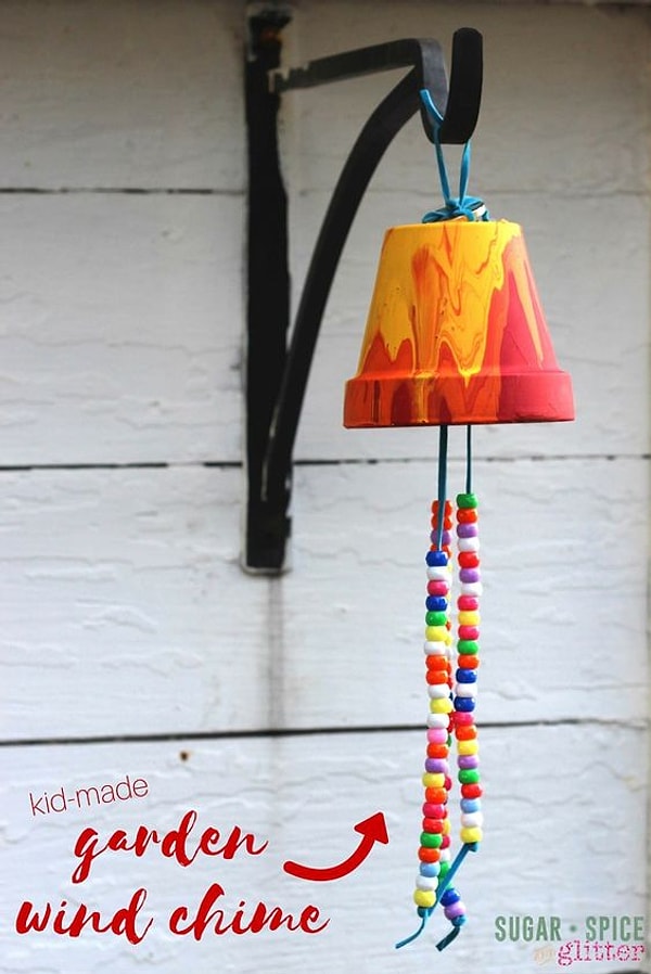 17. Смастерите музыку ветра для вашего сада