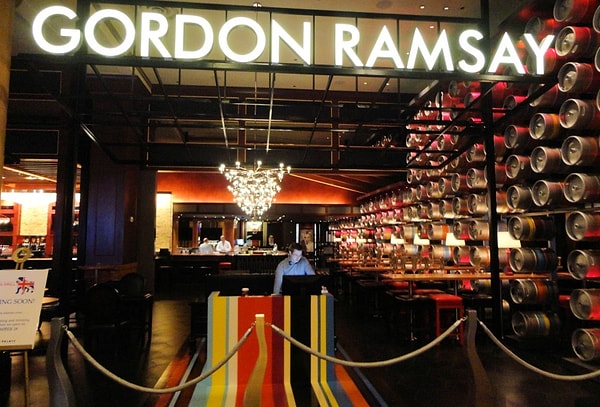 4. Великобритания, Лондон, Ресторан Гордона Рамзи