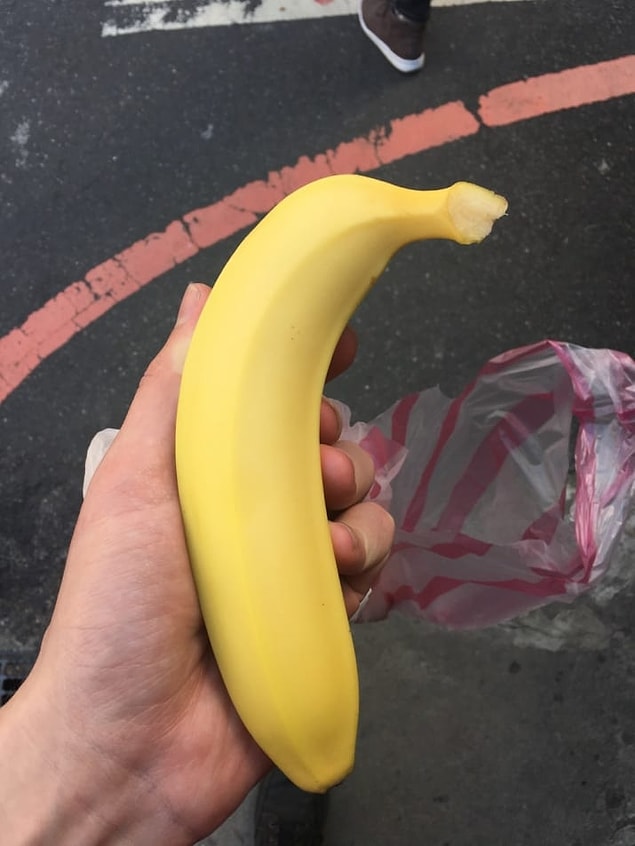 21. This banana is probably the ultimate banana.