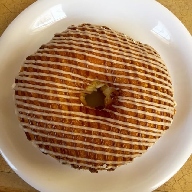 23. This impeccably iced doughnut.