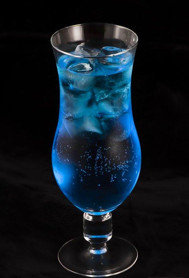 12. Bu mavi içeceğin görüntüsü nasıl da huzur veriyor insana