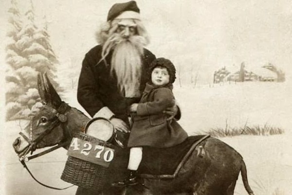 16. Creepy Santa.