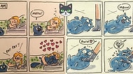 Kedi Severler Buraya! Evinde Kedi Besleyenlerin Başından Geçenleri Çok İyi Betimleyen 29 Karikatür