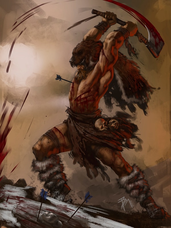 7. Целью берсерков в бою было практически полностью превратиться в волка или медведя. Поэтому перед битвой они уходили в лес и соревновались с этими устрашающими животными, чтобы когда наступит битва, перенять все характеристики озлобленного хищника.