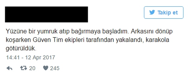 Öz savunmanın değerini işte böyle durumlarda daha iyi görüyoruz!