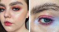 Bir Şakayla Başlayan ve Bir Anda İnternetin Son Trendine Dönüşen Tüy Şeklindeki Kaşlar