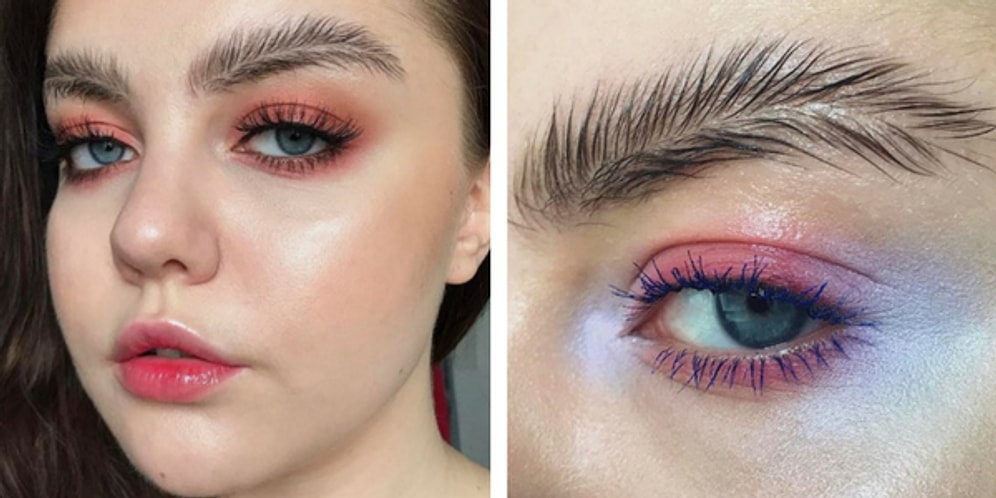 Bir Şakayla Başlayan ve Bir Anda İnternetin Son Trendine Dönüşen Tüy Şeklindeki Kaşlar