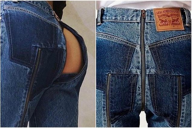 But the question is not whether the Internet is ready. The question is: Is humanity ready for bare butt jeans?