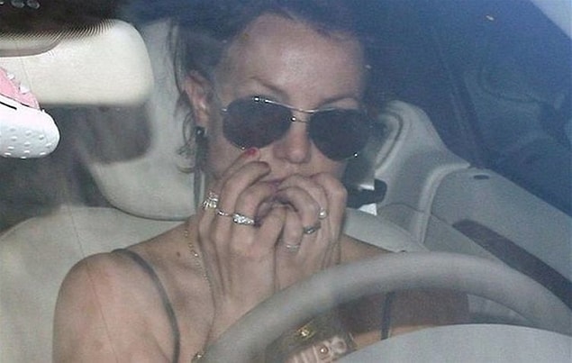 5. Bir başka olayların kadını ise Britney Spears!