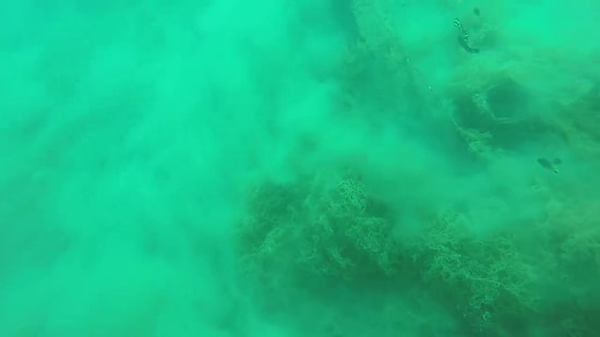 Filipinlerde Su Altında Deprem Anı Kaydedildi