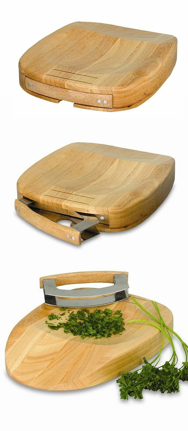 4. Разделочная доска со встроенным ножом