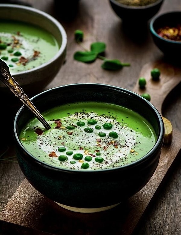 4. Суп с зеленым горошком