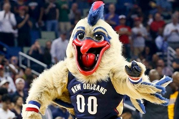 10. New Orleans Pelicans / Pierre the Pelican