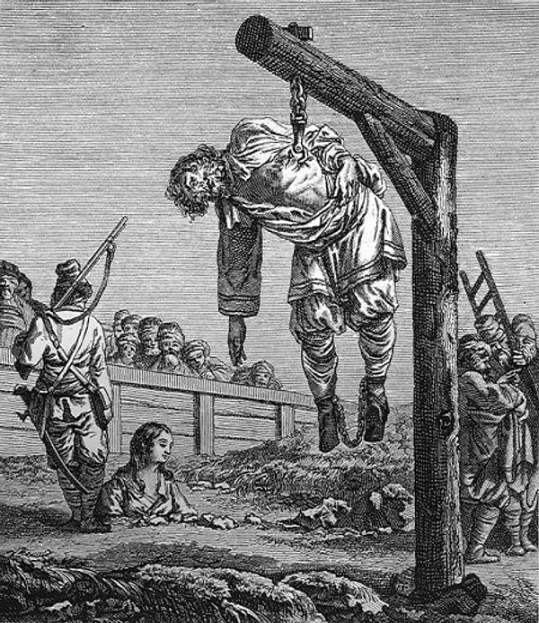 8. Повешение за ребро