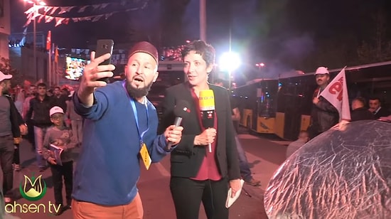 Alman RTL Televizyonunu Troll'leyen Ahsen Tv Muhabiri