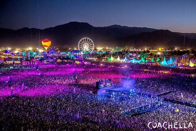 1. Herkesin hayallerini süslüyor: Coachella / Amerika