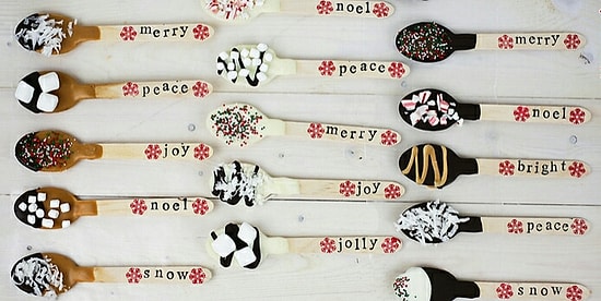 Как сделать подарочные ложки для горячего шоколада