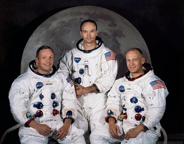 10. Apollo 11 ekibi Dünya’ya döndüğünde, Honolulu gümrük kontrolünden geçmek zorunda kaldı.