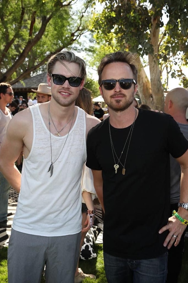 20. Chord Overstreet and Aaron Paul