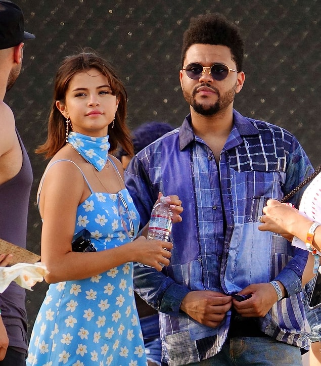 29. Selena Gomez and Weeknd